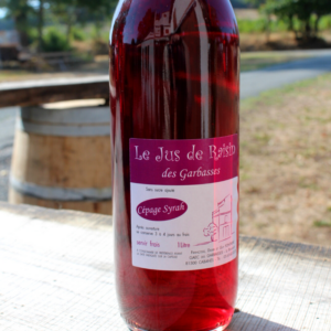 Jus de raisins 100% Syrah